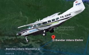 Pesawat Semuwa Air Hilang Kontak di Papua, Pencarian Masih Dilakukan