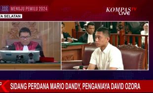 Sidang Mario Dandy Didakwa Penganiayaan Berat Terencana terhadap David Ozora