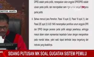 PDIP Hormati Putusan MK Sistem Pemilu, Parpol Lain Sambut Baik