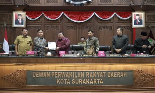 Selisih hingga Rp200 Miliar, Paripurna DPRD Solo Diwarnai Salah Tulis Silpa