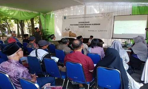 Jelang Iduladha, Dispangtan Salatiga Sosialisasi Penyembelihan Hewan Kurban