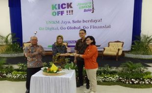 Lewat Jawara UMKM, 100 Pelaku UMKM Solo Didorong Go Digital dan Go Global