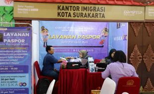 Kantor Imigrasi Surakarta Meriahkan Gelar Promosi Investasi dan UMKM Solo 2023