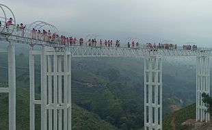 Jembatan Kaca Kemuning Sky Hills Karanganyar akan Dikasih Jaring