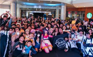 Andela Yuw Meriahkan Honda Premium Matic Day di The Park Mall Solo Baru