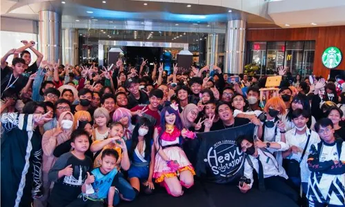 Andela Yuw Meriahkan Honda Premium Matic Day di The Park Mall Solo Baru