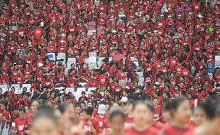 Puncak Bulan Bung Karno PDIP: Stadion GBK Memerah, Elite Parpol Lain Ikut Hadir