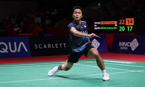 Anthony Ginting Vs Jojo di Perempat Final Indonesia Open 2023