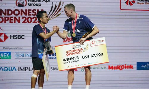 Peringkat Anthony Sinisuka Ginting Setelah Juara II Indonesia Open 2023