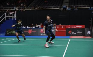 Hasil 16 Besar Singapore Open 2023: Dua Ganda Putra Indonesia Tersingkir