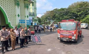 Warga Lereng Merapi Kesulitan Air Bersih, Polres Klaten Kirim 15 Tangki