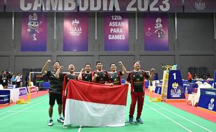 Medali Emas Pertama Indonesia di APG 2023 Datang dari Tim Para Badminton