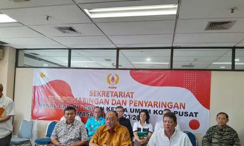 Marciano Norman Daftar Jadi Bakal Calon Ketua KONI Periode 2023-2027