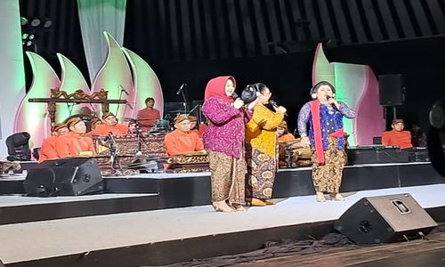 Kesan Mewah di Konser Musik Campursari di TBJT Solo Sedot Perhatian Penonton