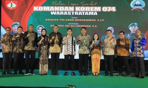 Kolonel Inf Ali Akhwan Resmi Jabat Danrem 074/Warastratama Solo