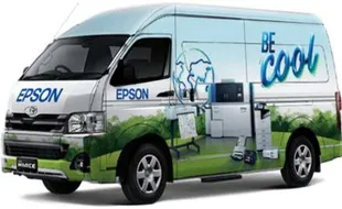 BIJ Carvan, Strategi Epson Indonesia Edukasi Soal Produk Ramah Lingkungan