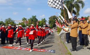 186 Tim Ramaikan Lomba Gerak Jalan 5K Boyolali, Perwakilan Selo Merajai