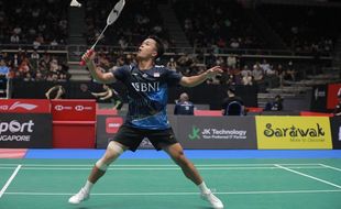 Semifinal Singapore Open 2023: Ini Rekor Anthony Ginting Vs Kunlavut Vitidsran