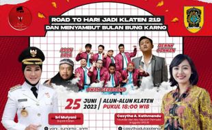 Konser Denny Caknan di Alun-alun Klaten, Ini Jalur Pengalihan Arus Lalinnya