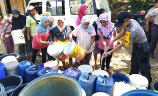 Musim Kemarau, Harga Air di Tepus Gunungkidul Capai Rp120.000 per Tangki