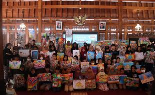 Puluhan Anak Ikuti Lomba Lukis dan Talkshow Keren tanpa Rokok, Ini Tujuannya