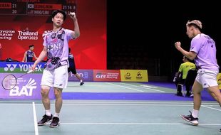 Mantap! Marcus/Kevin Menang, Lolos ke Semifinal Thailand Open 2023