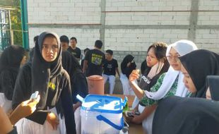 Asyiknya Bisa Belajar Jualan di Market Day SMAN 1 Jatisrono Wonogiri