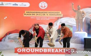 Setinggi 22 Meter, Patung Soekarno di Bandung Jadi yang Tertinggi di Indonesia