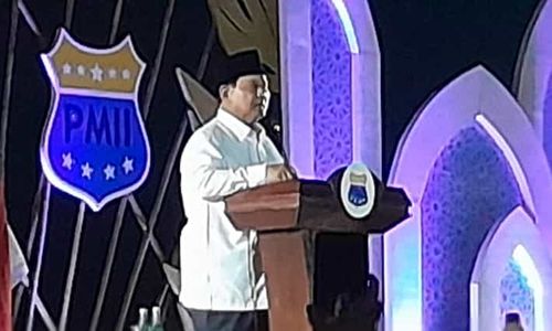 Hadiri Harlah PMII di Solo, Prabowo Subianto Diteriaki Presiden RI