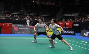 Hasil Taipei Open 2023: Rinov/Pitha Lolos ke Babak 16 Besar