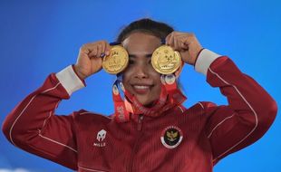 Hasil APG 2023 Kamboja: Indonesia Tambah 3 Emas dari Para-Angkat Berat Putri