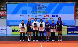 Daftar Penerima Gelar Individu AVC Challenge Cup 2023: Megawati Spiker Terbaik