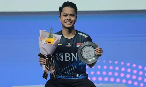 Jadi Juara Singapore Open 2023, Ginting Merasa Seperti Bermain di Rumah Sendiri