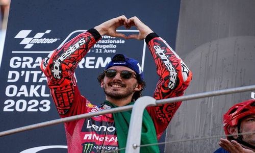 Bagnaia Beberkan Rahasia Bisa Jadi Juara MotoGP Italia 2023 meski Sedang Cedera