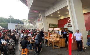 Jelang Indonesia vs Argentina, Akses Menuju Gelora Bung Karno Macet