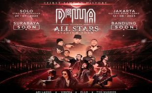 Intip Harga Tiket Dewa 19 featuring All Stars Stadium Tour 2023 di Kota Solo