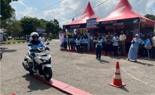 Warga Lanud Adisoemarmo Ikuti Sosialisasi Safety Riding Astra Motor Jateng