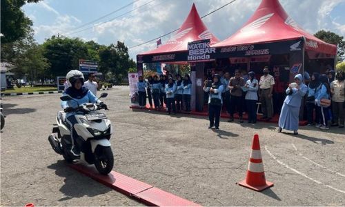 Warga Lanud Adisoemarmo Ikuti Sosialisasi Safety Riding Astra Motor Jateng