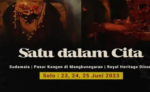 Pura Mangkunegaran Gelar Event di Akhir Pekan Ini, Dimeriahkan Pasar Kangen