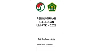 Hasil Ujian UM PTKIN Diumumkan Jumat Sore, Pengumuman di Link Ini