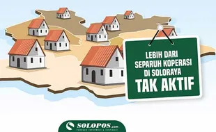 Lebih dari Separuh Koperasi di Soloraya Mati Suri, Jumlahnya Capai Ribuan