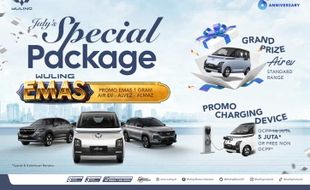 Wuling July’s Special Package, Program Beli Mobil Berhadiah Emas dan Mobil