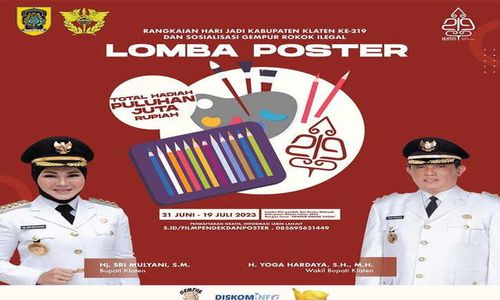 Hadiah Puluhan Juta! Ini Syarat Lomba Film & Poster Gempur Rokok Ilegal Klaten