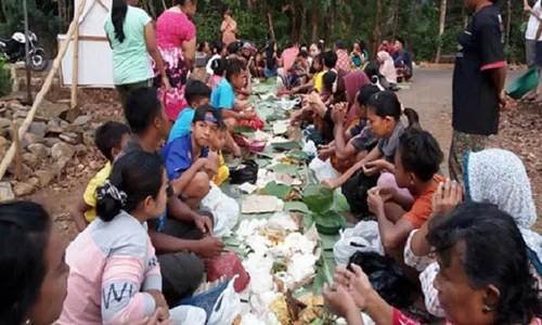 Mengenal Barikan, Tradisi Unik Sambut Tahun Baru Islam di Pati