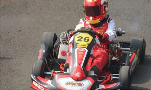 Aleric, Pembalap Cilik Gokart Indonesia Naik Kelas