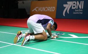 Alwi Farhan Belum Terbendung di Badminton AJC 2023