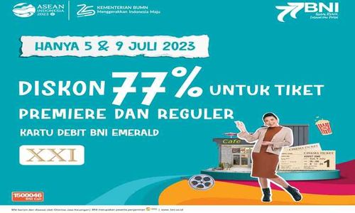 Rayakan HUT ke-77! BNI Tebar Promo Besar-besaran, Diskon Makanan hingga KPR