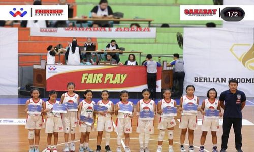 Merdeka Basketball Karanganyar Sabet Juara III Tournament Friendship 5 on 5