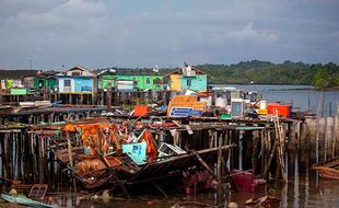 150 Rumah Rusak Dampak Angin Puting Beliung di Pulau Kasu Batam