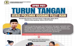 Alasan DPRD Pati Rekomendasikan Gudang Filet Ikan di Banyutowo Segera Ditutup